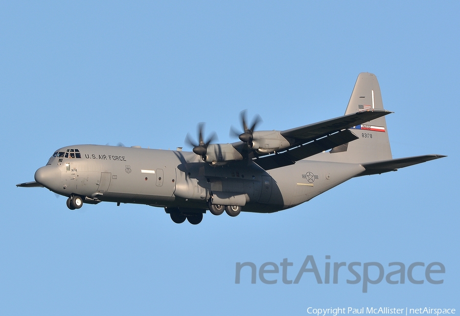 United States Air Force Lockheed Martin C-130J-30 Super Hercules (08-3178) | Photo 289048