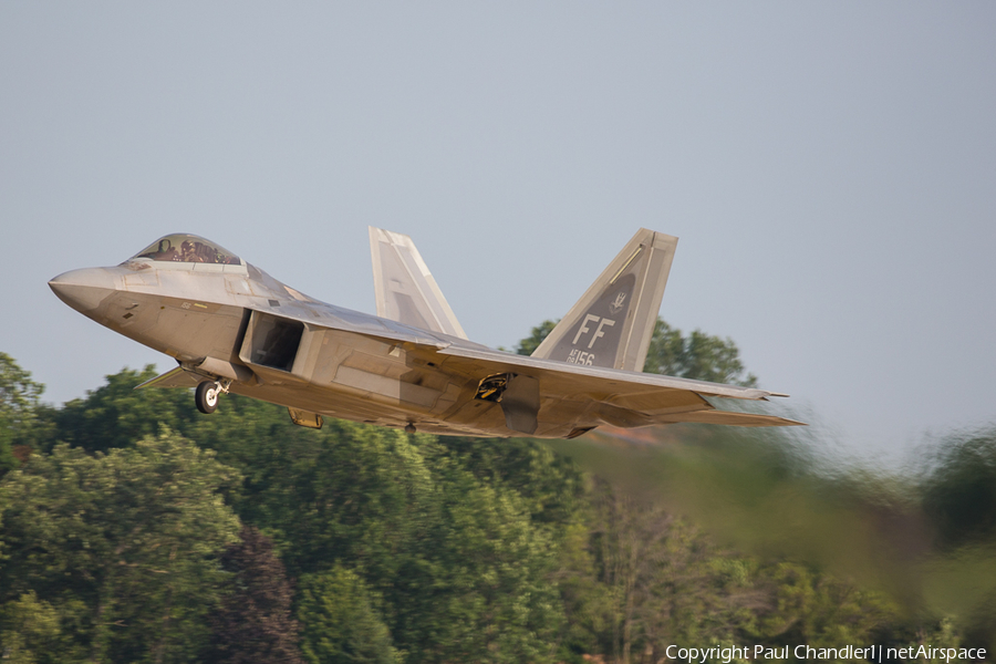 United States Air Force Lockheed Martin / Boeing F-22A Raptor (08-4156) | Photo 406328