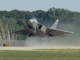 United States Air Force Lockheed Martin / Boeing F-22A Raptor (08-4161) at  Oshkosh - Wittman Regional, United States