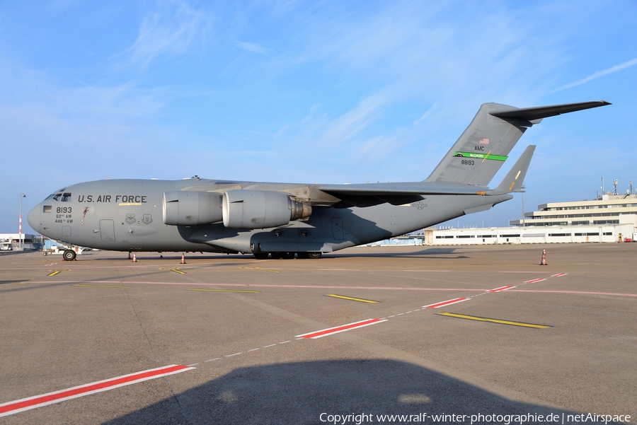 United States Air Force Boeing C-17A Globemaster III (08-8193) | Photo 384929