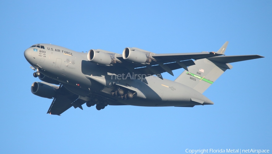 United States Air Force Boeing C-17A Globemaster III (08-8193) | Photo 452932