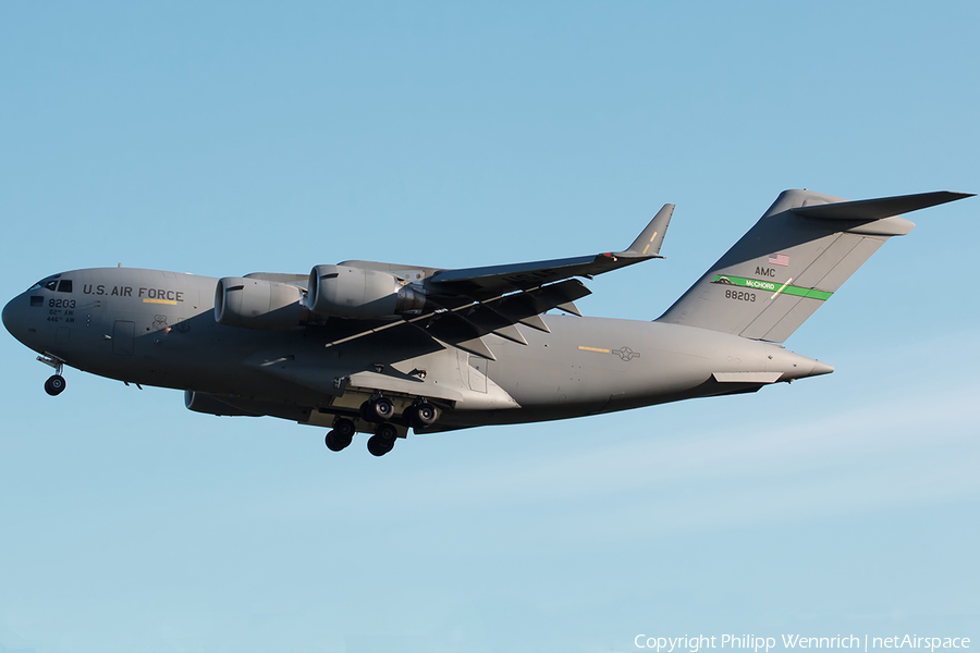 United States Air Force Boeing C-17A Globemaster III (08-8203) | Photo 193930