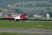 Austrian Air Force SAAB J 35OE Draken (08) at  Zeltweg, Austria