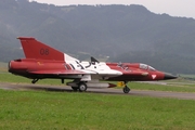 Austrian Air Force SAAB J 35OE Draken (08) at  Zeltweg, Austria