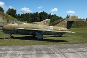 East German Air Force Mikoyan-Gurevich MiG-17F Fresco-C (08) at  Eberswalde Finow, Germany
