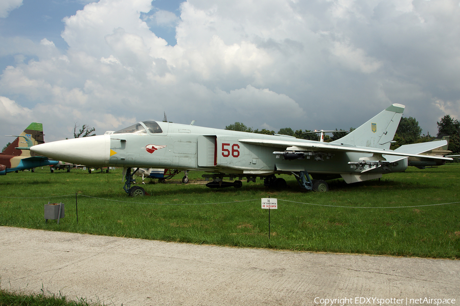 Ukrainian Air Force Sukhoi Su-24M2 Fencer-D (56 RED) | Photo 344718