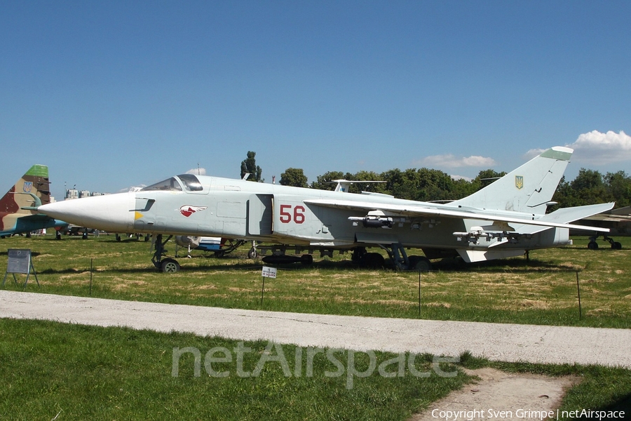 Ukrainian Air Force Sukhoi Su-24M2 Fencer-D (56 RED) | Photo 248909