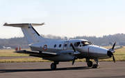 French Air Force (Armée de l’Air) Embraer EMB-121AA Xingu (086) at  Bournemouth - International (Hurn), United Kingdom