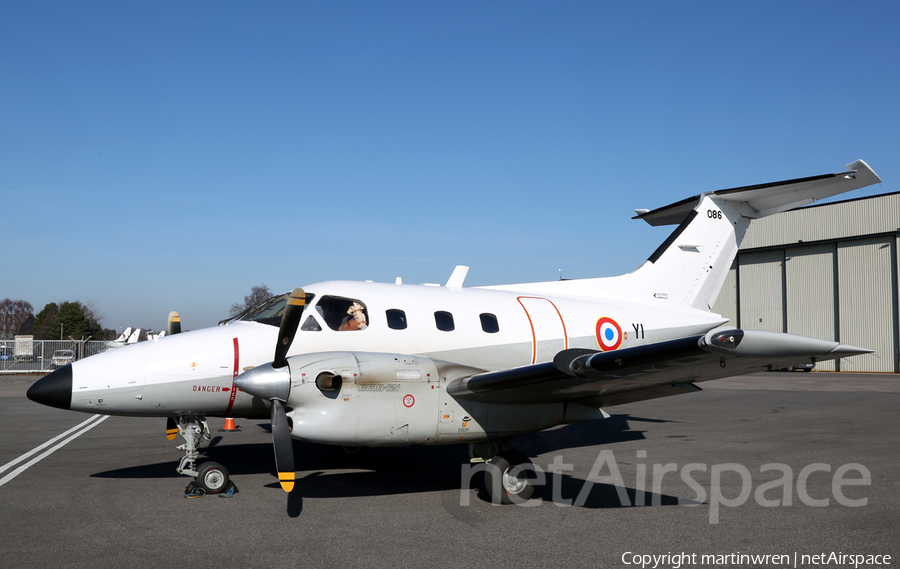 French Air Force (Armée de l’Air) Embraer EMB-121AA Xingu (086) | Photo 294292