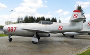 Polish Air Force (Siły Powietrzne) Yakovlev Yak-23 (087) at  Deblin, Poland