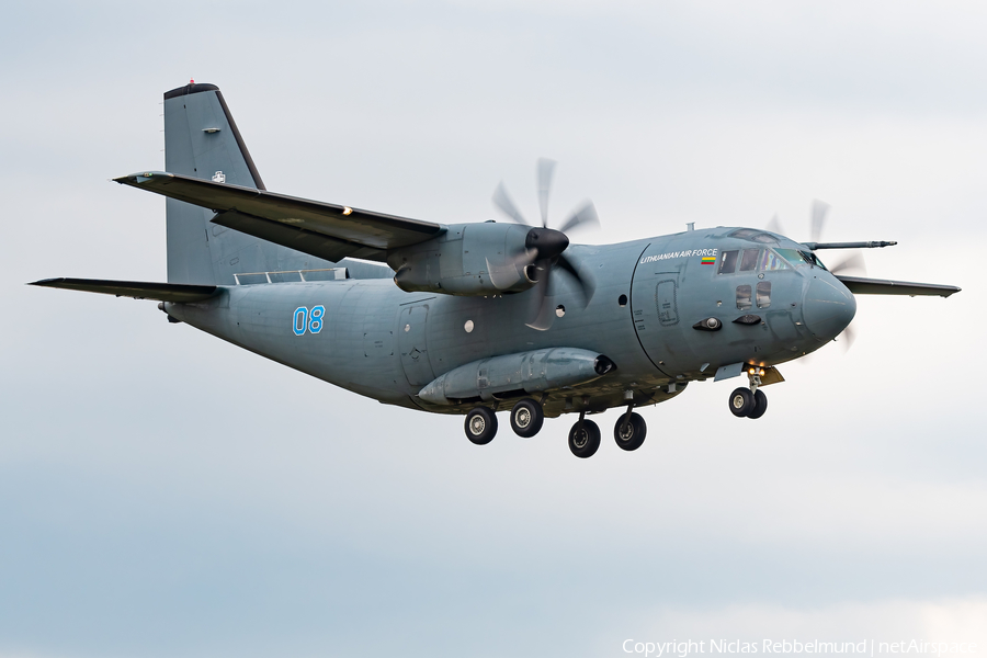Lithuanian Air Force Alenia C-27J Spartan (08 BLUE) | Photo 578900