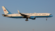 United States Air Force Boeing C-32A (09-0016) at  Brussels - International, Belgium