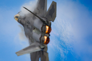 United States Air Force Lockheed Martin / Boeing F-22A Raptor (09-4180) at  RAF Fairford, United Kingdom