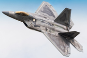 United States Air Force Lockheed Martin / Boeing F-22A Raptor (09-4180) at  RAF Fairford, United Kingdom