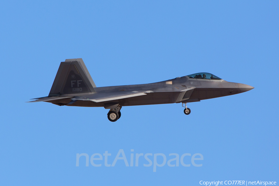United States Air Force Lockheed Martin / Boeing F-22A Raptor (09-4180) | Photo 39679