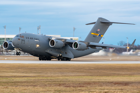 United States Air Force Boeing C-17A Globemaster III (09-9212) at  Munich, Germany