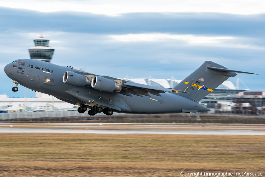 United States Air Force Boeing C-17A Globemaster III (09-9212) | Photo 554195