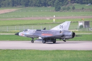 Austrian Air Force SAAB J 35OE Draken (09) at  Payerne Air Base, Switzerland