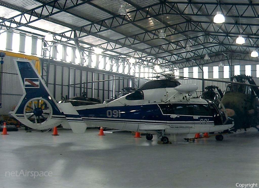 Uruguayan Air Force (Fuerza Aérea Uruguaya) Eurocopter AS365N2 Dauphin 2 (091) | Photo 237934