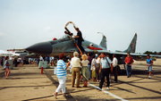 Russian Federation Air Force Mikoyan-Gurevich MiG-29C Fulcrum (09 WHITE) at  Damgarten (Closed), Germany