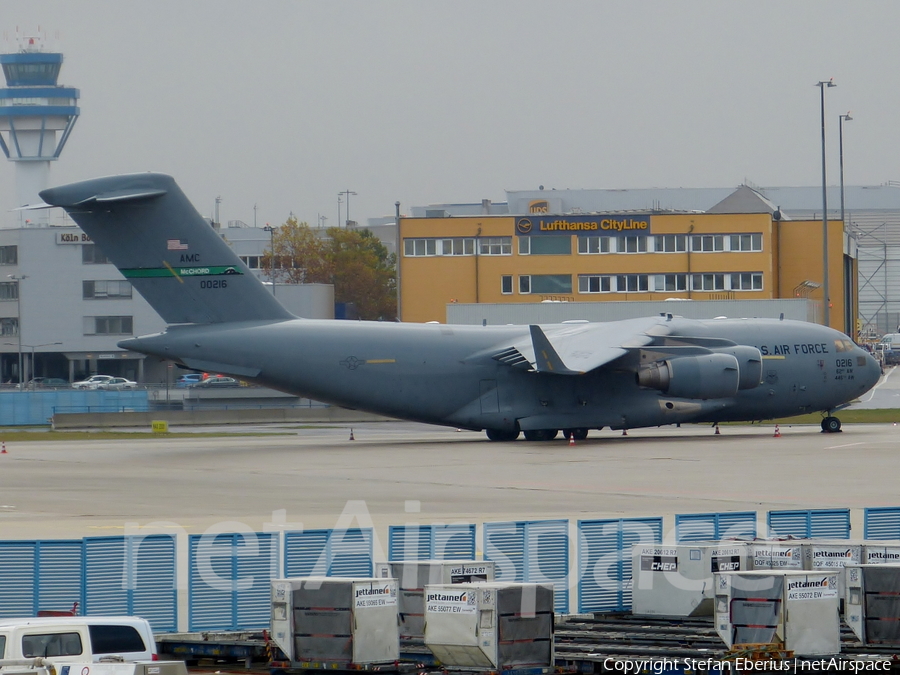 United States Air Force Boeing C-17A Globemaster III (10-0216) | Photo 425759