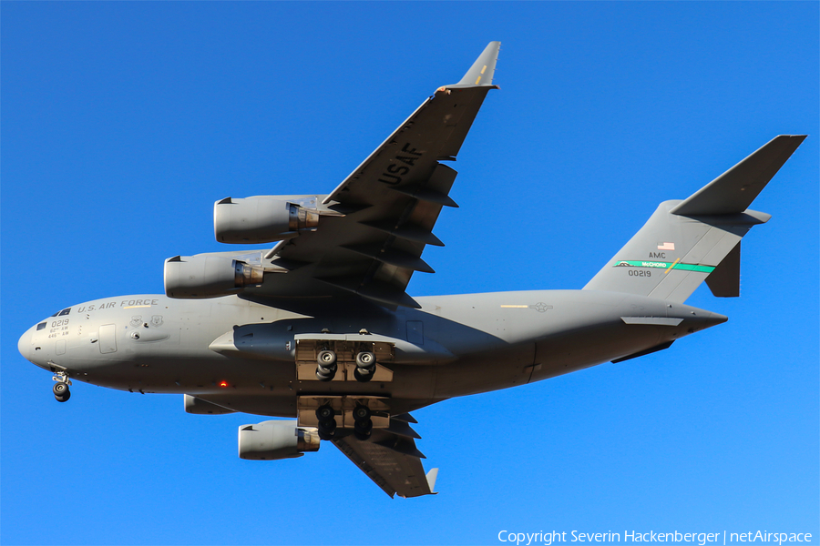 United States Air Force Boeing C-17A Globemaster III (10-0219) | Photo 178139