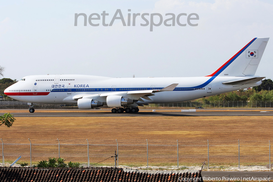 Republic of Korea Air Force Boeing 747-4B5 (10001) | Photo 380395