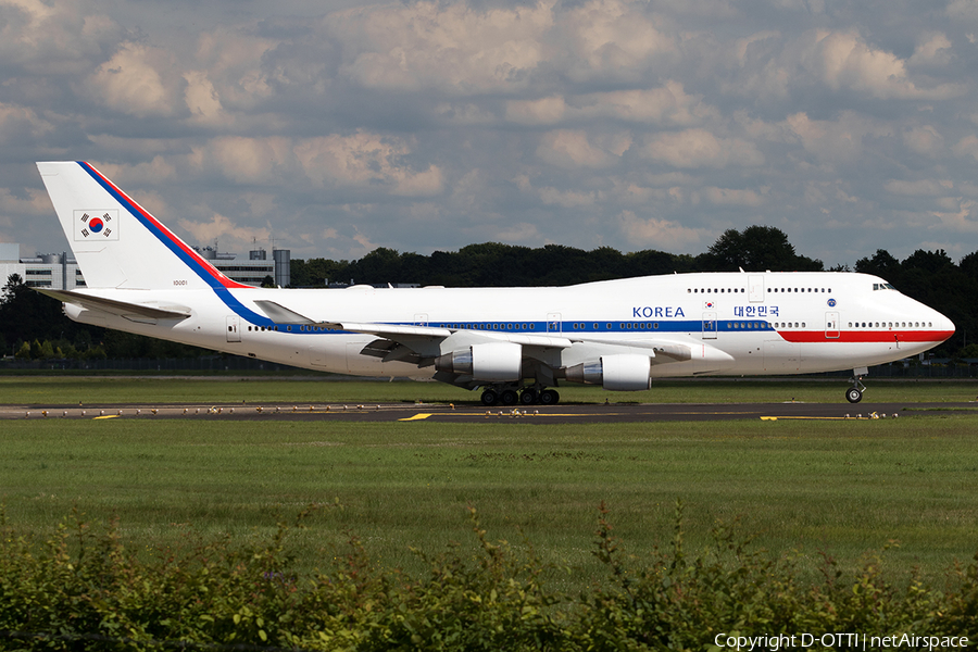 Republic of Korea Air Force Boeing 747-4B5 (10001) | Photo 172749
