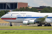 Republic of Korea Air Force Boeing 747-4B5 (10001) at  Hamburg - Fuhlsbuettel (Helmut Schmidt), Germany
