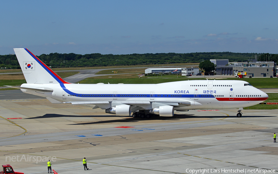 Republic of Korea Air Force Boeing 747-4B5 (10001) | Photo 173879
