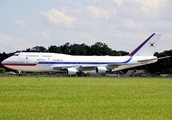 Republic of Korea Air Force Boeing 747-4B5 (10001) at  Hamburg - Fuhlsbuettel (Helmut Schmidt), Germany