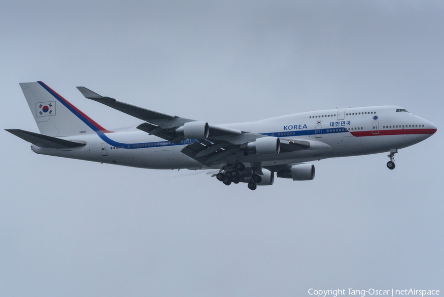 Republic of Korea Air Force Boeing 747-4B5 (10001) | Photo 282042