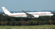 German Air Force (Luftwaffe) Airbus A350-941ACJ (1002) at  Cologne/Bonn, Germany