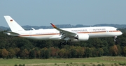 German Air Force Airbus A350-941ACJ (1002) at  Cologne/Bonn, Germany