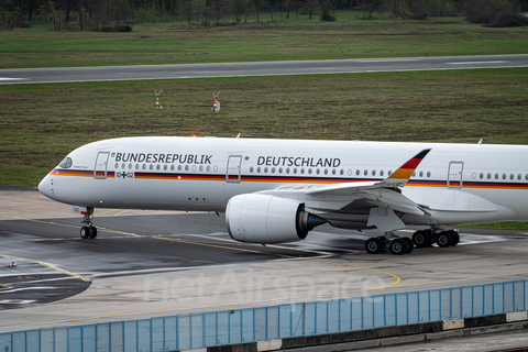 German Air Force Airbus A350-941ACJ (1002) at  Cologne/Bonn, Germany