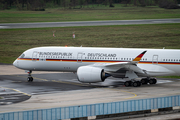 German Air Force Airbus A350-941ACJ (1002) at  Cologne/Bonn, Germany