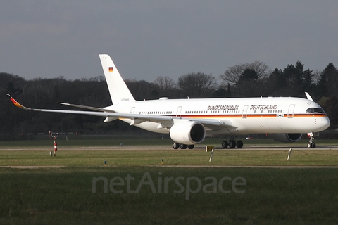 German Air Force Airbus A350-941ACJ (1002) at  Hamburg - Fuhlsbuettel (Helmut Schmidt), Germany