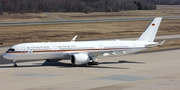 German Air Force Airbus A350-941ACJ (1003) at  Cologne/Bonn, Germany