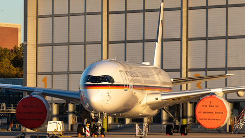 German Air Force Airbus A350-941ACJ (1003) at  Hamburg - Fuhlsbuettel (Helmut Schmidt), Germany