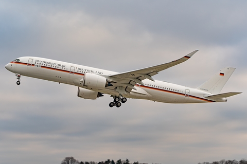 German Air Force Airbus A350-941ACJ (1003) at  Hamburg - Fuhlsbuettel (Helmut Schmidt), Germany