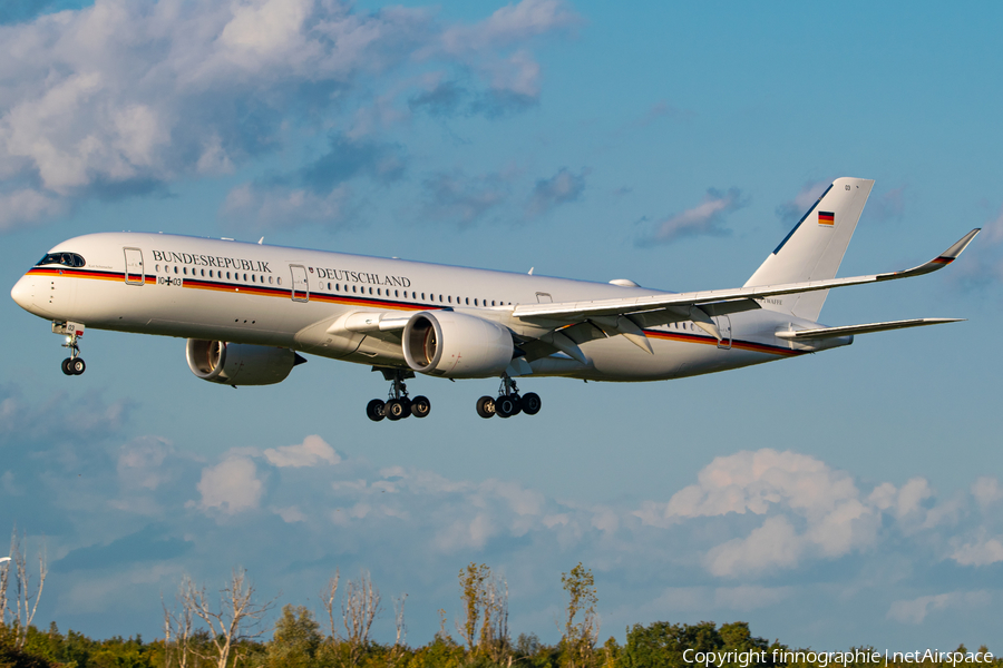 German Air Force (Luftwaffe) Airbus A350-941ACJ (1003) | Photo 532137
