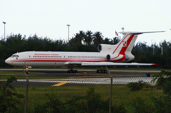 Polish Air Force (Siły Powietrzne) Tupolev Tu-154M (101) at  San Juan - Luis Munoz Marin International, Puerto Rico