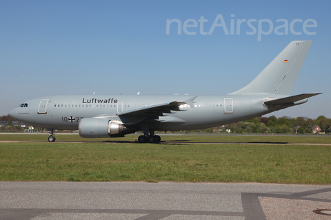 German Air Force (Luftwaffe) Airbus A310-304 (1023) at  Hamburg - Fuhlsbuettel (Helmut Schmidt), Germany