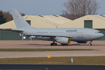 German Air Force Airbus A310-304(MRTT) (1025) at  Eindhoven, Netherlands