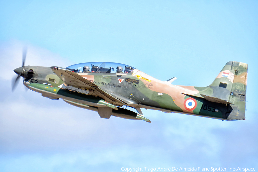 Paraguayan Air Force (Fuerza Aerea Paraguaya) Embraer EMB-312A Tucano AT-27 (1053) | Photo 507137