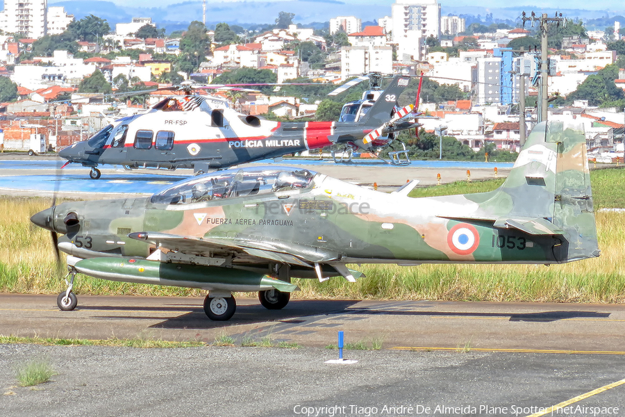 Paraguayan Air Force (Fuerza Aerea Paraguaya) Embraer EMB-312A Tucano AT-27 (1053) | Photo 507140