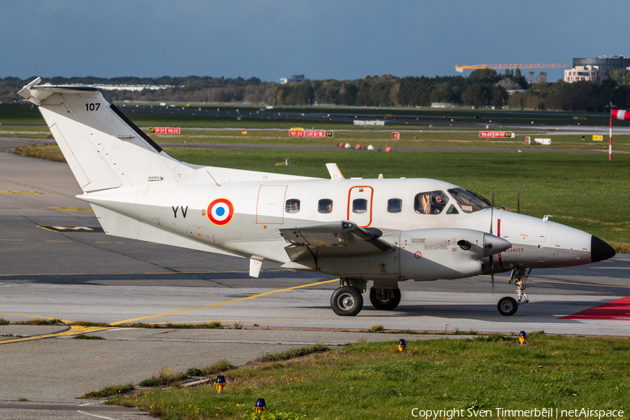 French Air Force (Armée de l’Air) Embraer EMB-121AA Xingu (107) | Photo 476094