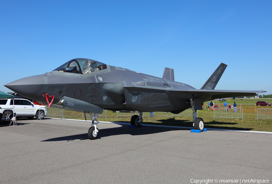 United States Air Force Lockheed Martin F-35A Lightning II (11-5034) | Photo 104894