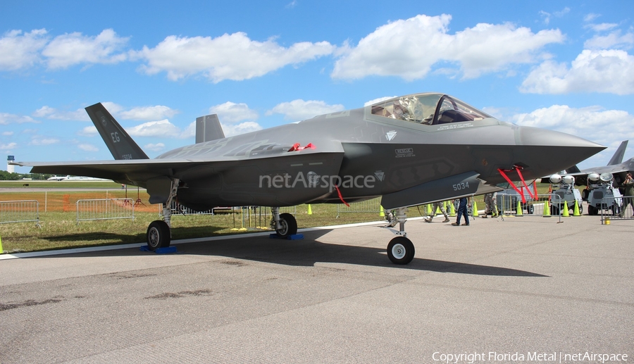 United States Air Force Lockheed Martin F-35A Lightning II (11-5034) | Photo 453470