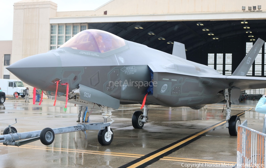United States Air Force Lockheed Martin F-35A Lightning II (11-5034) | Photo 330376